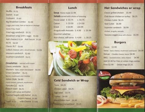 Daily Grill Menu Canada Prices List 2023