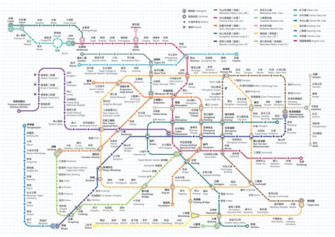 Taipei Metro map (11) | Images :: Behance