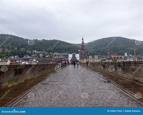 The Famous Historic Bridge in Heidelberg Stock Photo - Image of germany, medieval: 296671456