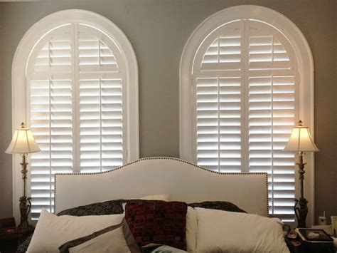 Beautiful arched windows deserver our custom shutters. We manufacture them in t… | Blinds for ...