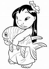 Lilo coloring Page  Download Print Or Color Online For Free sketch template