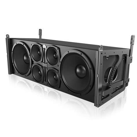 Dual 12" 3-Way 3600-Watt Powered Large Format Line Array Loudspeaker | AtlasIED - Protect ...