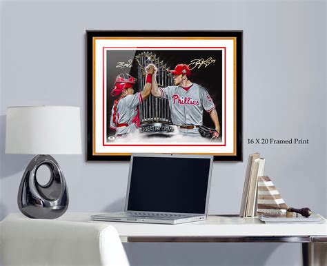 Phillies "Dynamic Duo" Brad Lidge & Carlos Ruiz Dual Autograph ...