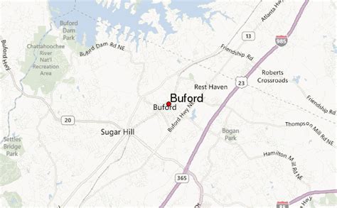 Buford Ga Zip Code Map - Map