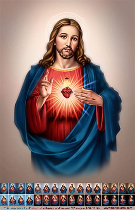 Sacred Heart of Jesus Christ 8 Background Images