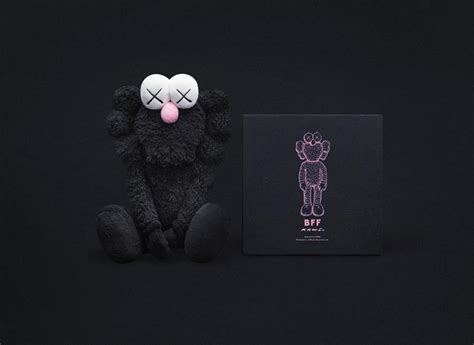 KAWS BFF Plush Black *SOLD* - New Art Editions