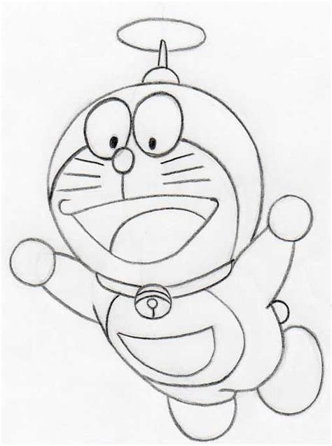 How To Draw Doraemon. A Robotic Cat Coming From The Future.