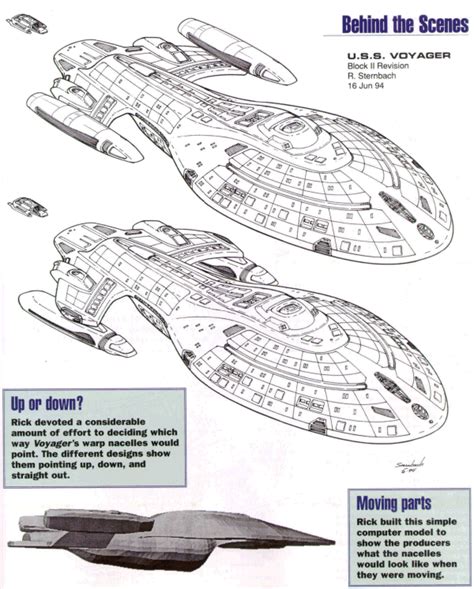 USS Voyager Concept Art