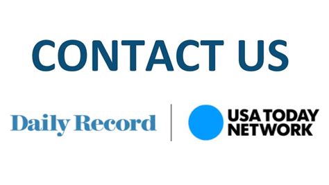 Daily Record: How to contact us