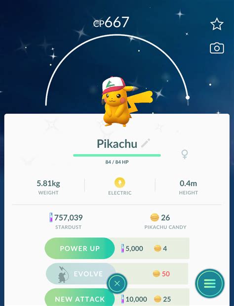 Pikachu Images: Pokemon Go Shiny Pikachu Party Hat