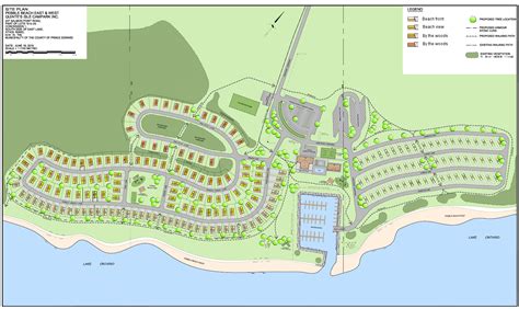 Campark Map Quinte's Isle Campark, Prince Edward County