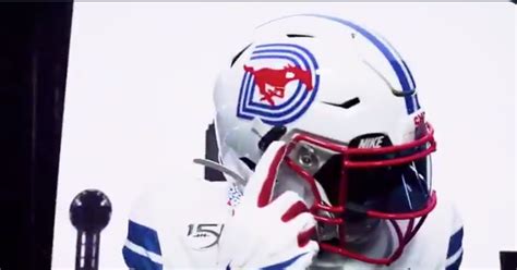 LOOK: SMU debuts city of Dallas uniforms vs. North Texas