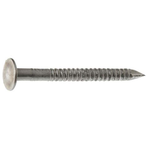 Grip-Rite #11 x 1-1/2 in. Electro-Galvanized Steel Roofing Nails (30 lb.-Pack)-112EGRFGBK - The ...