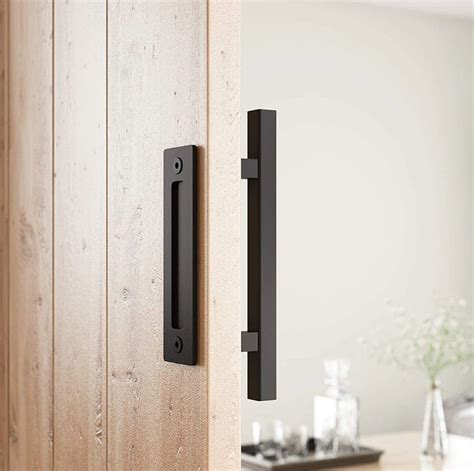 Heavy Duty Sliding Barn Door Handle, Flush Pull Handle for Sliding ...