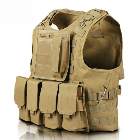 Aliexpress.com : Buy Tactical Vest Airsoft Molle Tactical Plate Carrier ...