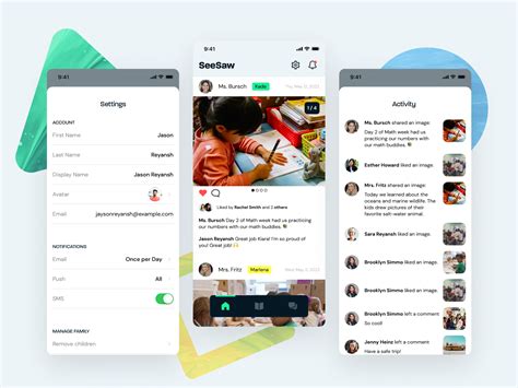 SeeSaw - App Redesign by Evan Place for Heyo on Dribbble