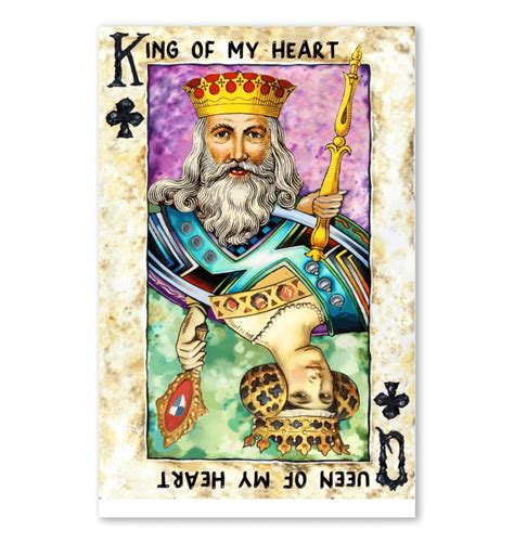 King Of My Heart – Poster – Let the colors inspire you!