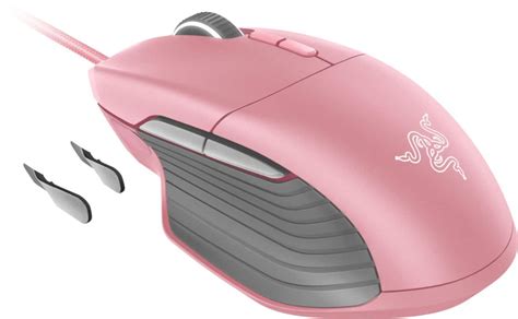 Best Buy: Razer Basilisk Wired Optical Gaming Mouse with Chroma Lighting Quartz Pink RZ01 ...