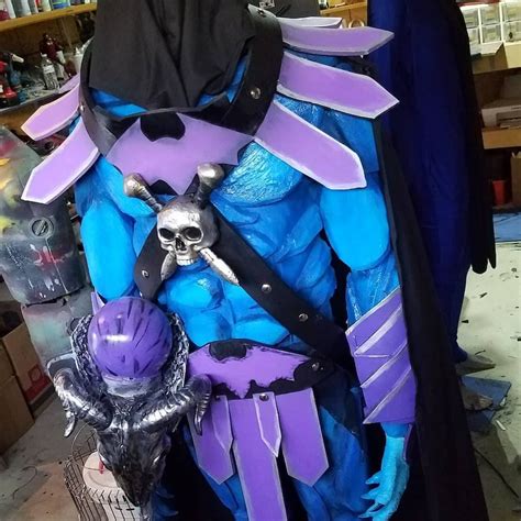 Skeletor Cosplay Costume-free SHIPPING - Etsy