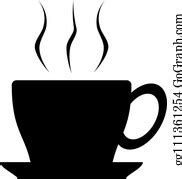 900+ Coffee Cup Vector Black Silhouette Vectors | Royalty Free - GoGraph