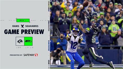 Seahawks vs. Rams Game Preview - Week 1