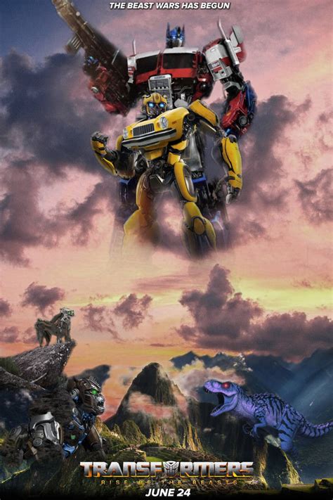 Transformers Rise of the Beasts Poster by AleximusMagnus on DeviantArt