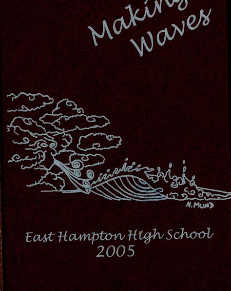 Tideline Yearbook East Hampton High School, 2005