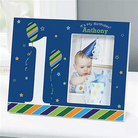 Personalized Birthday Picture Frames - Birthday Boy