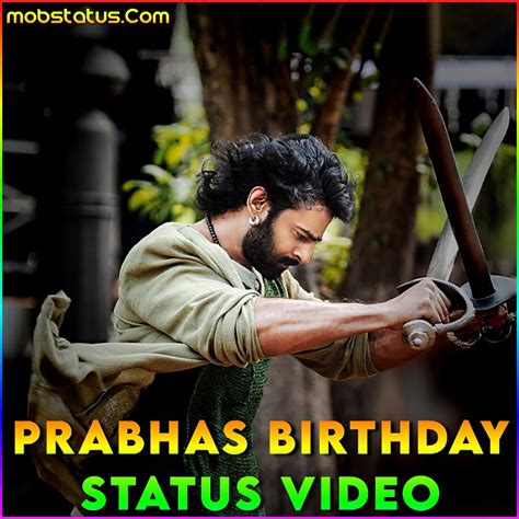 Prabhas Birthday Whatsapp Status Video Download , Latest 4k HD