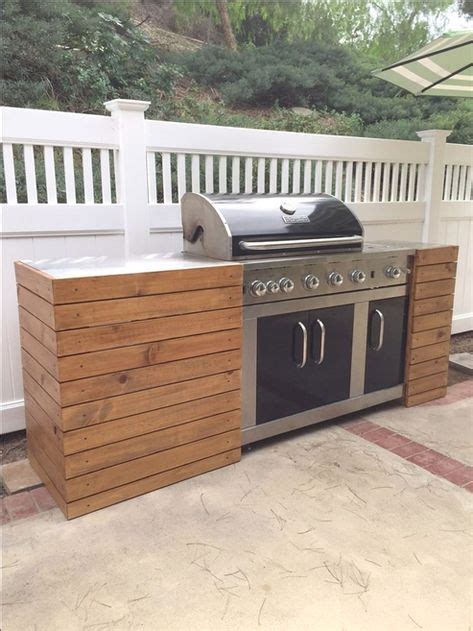 Backyard Bbq Area Diy Grill Station 65+ New Ideas | Outdoor barbeque, Outdoor bbq kitchen ...