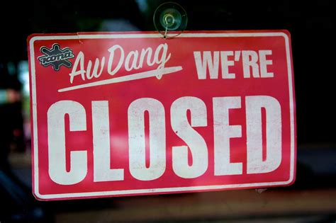 Funny Closed Sign