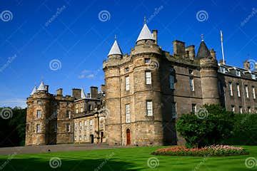 Holyrood Palace and Gardens, Edinburgh, Scotland Stock Photo - Image of ...