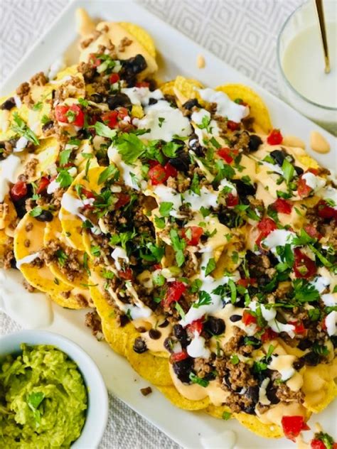 Loaded Beef Nachos | a treat life