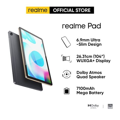 realme Pad Price in Malaysia & Specs - RM699 | TechNave