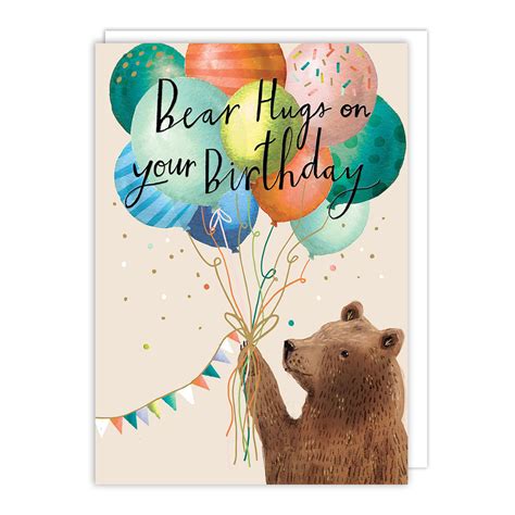 Ling Design, Ltd. - Bear Birthday Card #LNQ0309