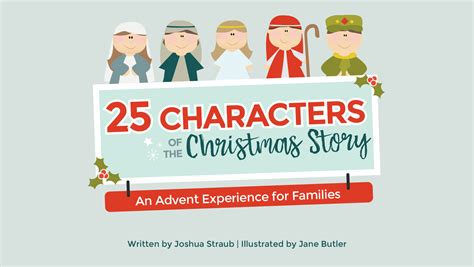 25 Characters of the Christmas Story: An Advent Experience for Families - Kids Ministry ...