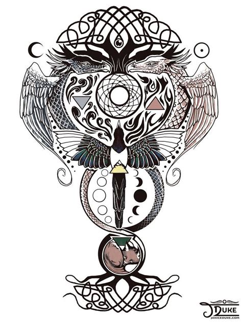 Tree of Life by JaniceDuke on DeviantArt | Viking tattoo symbol, Norse ...