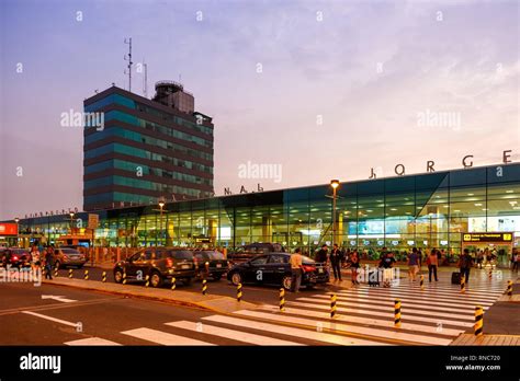 Lima, Peru – February 3, 2019: Terminal of Lima airport (LIM) in Peru ...