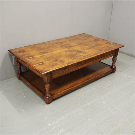 Antique Solid Oak Coffee Table | ANTIQUES.CO.UK