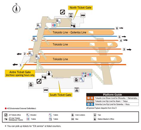 Shin Osaka Station Layout