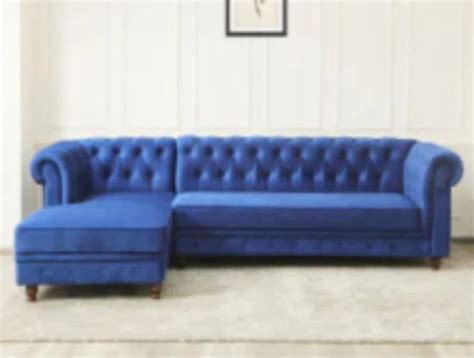3 Seater Leather Sectional Sofas, With Lounger at best price in Panipat | ID: 2850644103391