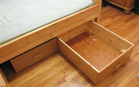 Storage Drawers: How To Make Under Bed Storage Drawers