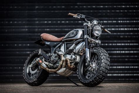 Double Scoop: Down & Out’s Fat-Tired Ducati Scrambler | Bike EXIF