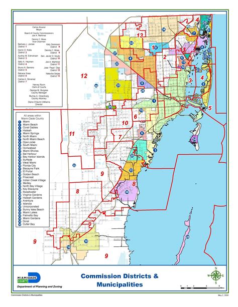 Miami-Dade Municipalities Map