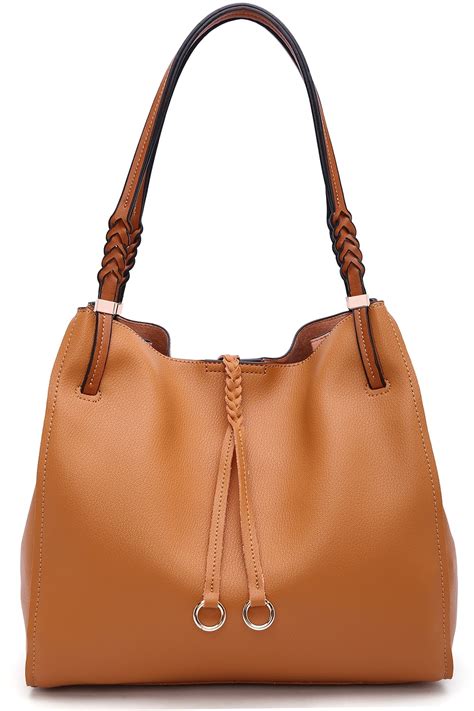 Brenda Vegan Leather Handbag - Walmart.com