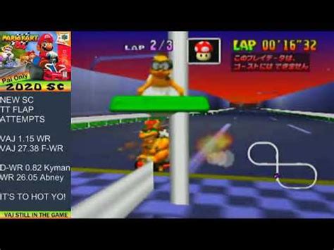 Mario Kart 64 - Toad's Turnpike SC 3Lap - 25.33 by VAJ (WR with LARGE ...