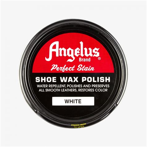 Angelus White Shoe Wax Polish – Sneaks & Laces