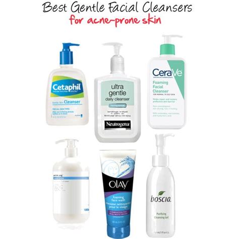 Best Gentle Cleansers for acne-prone skin
