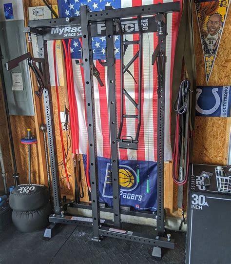 MyRack Folding Power Rack Review - Garage Gym Experiment