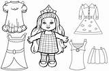 Free Printable Paper Dolls And Clothes To Color sketch template